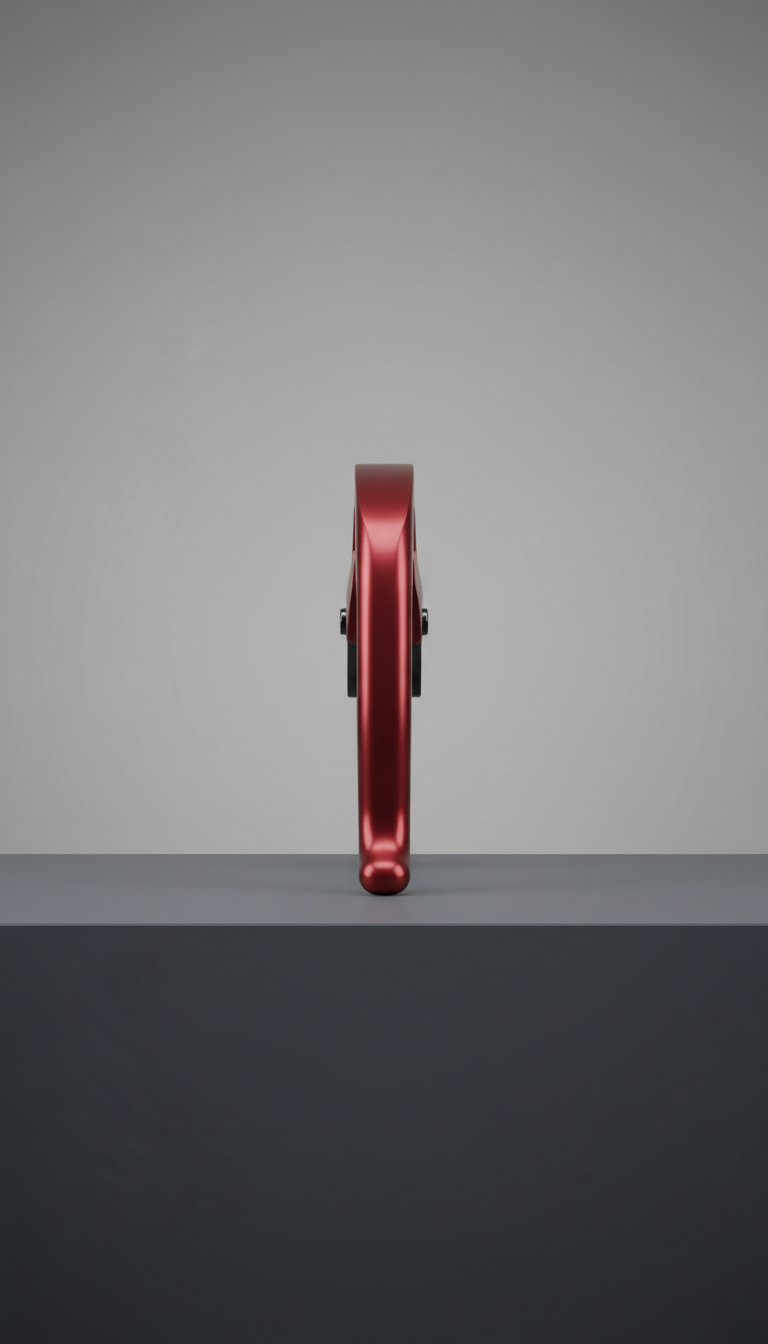 Heritage red anodized brake lever