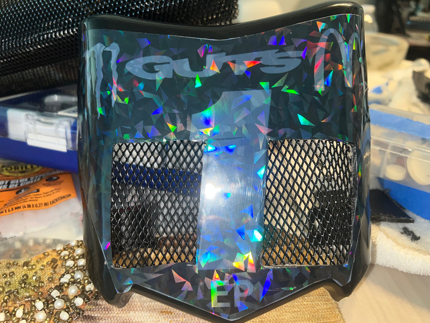 VENTED PLATE (REAL PLASTIC)