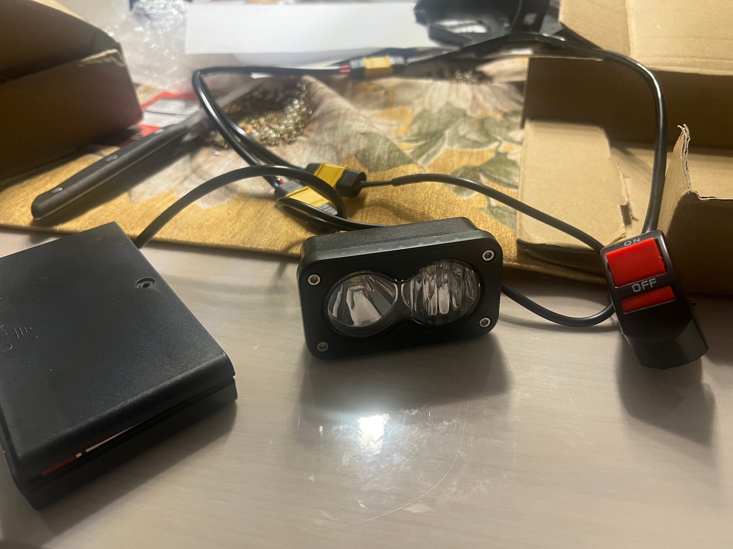 BATTERY POWERED FRONT BAJA LIGHT💡
