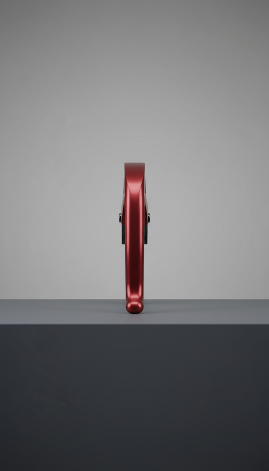Heritage red anodized brake lever